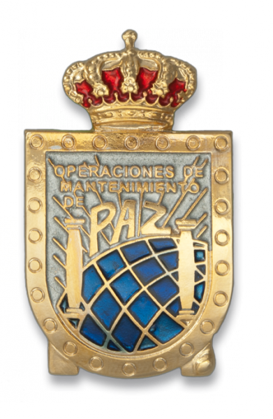 A Distintivo Operaciones Mantenimiento de Paz OMP Misiones